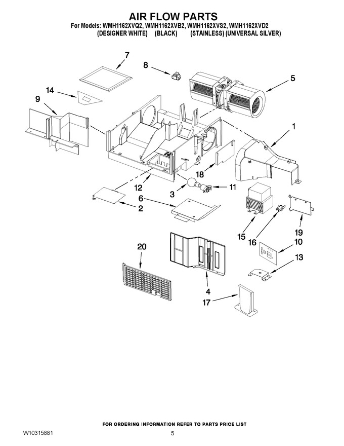 Diagram for WMH1162XVQ2