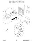 Diagram for 09 - Dispenser Front Parts