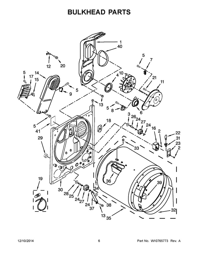 Diagram for WED4915EW0