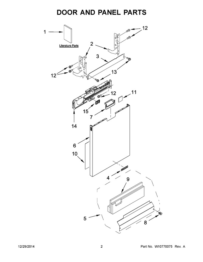 Diagram for KDFE454CSS2