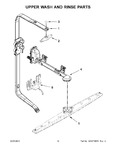 Diagram for 08 - Upper Wash And Rinse Parts