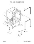 Diagram for 06 - Tub And Frame Parts