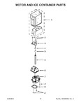 Diagram for 06 - Motor And Ice Container Parts