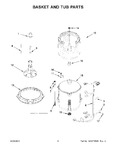Diagram for 04 - Basket And Tub Parts