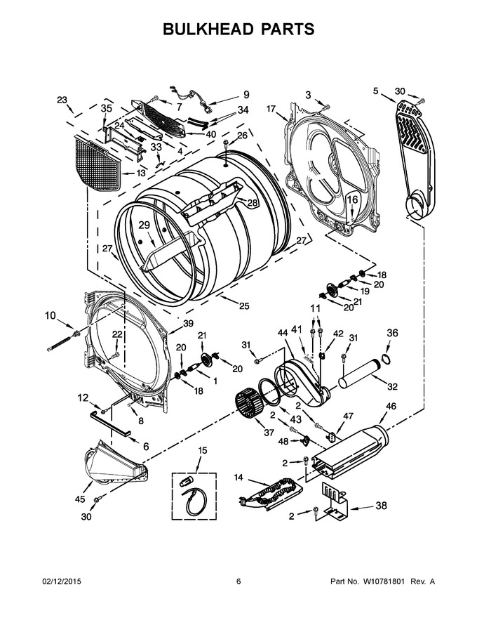 Diagram for YWED8000DW1