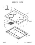 Diagram for 02 - Cooktop Parts