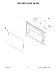 Diagram for 06 - Freezer Door Parts