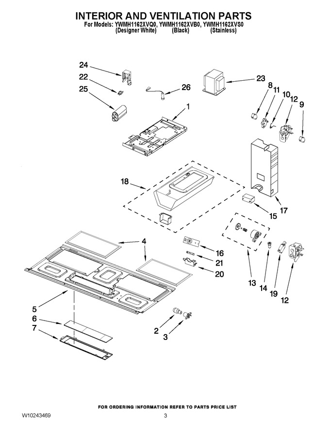 Diagram for YWMH1162XVQ0