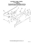 Diagram for 02 - Control Panel Parts