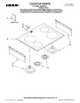 Diagram for 01 - Cooktop Parts