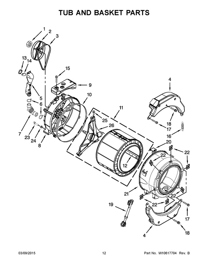 Diagram for CHW8990BW0