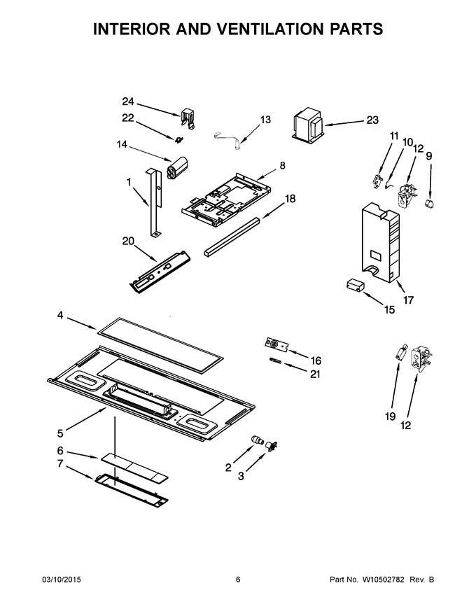 Diagram for WMH1163XVB5