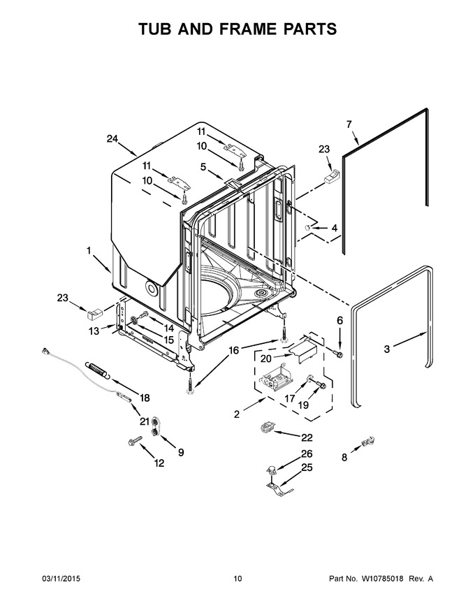 Diagram for KDFE304DWH1