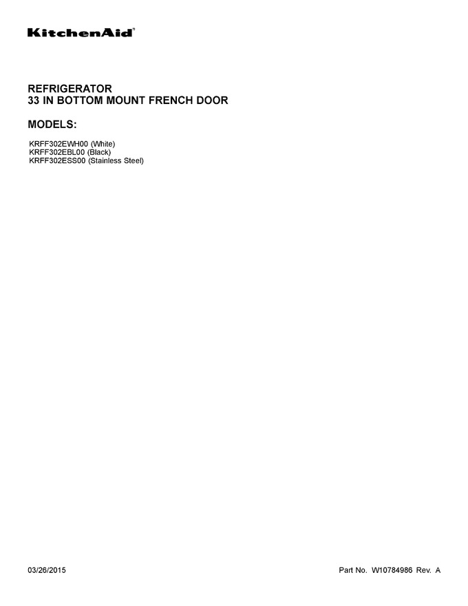 Diagram for KRFF302EWH00