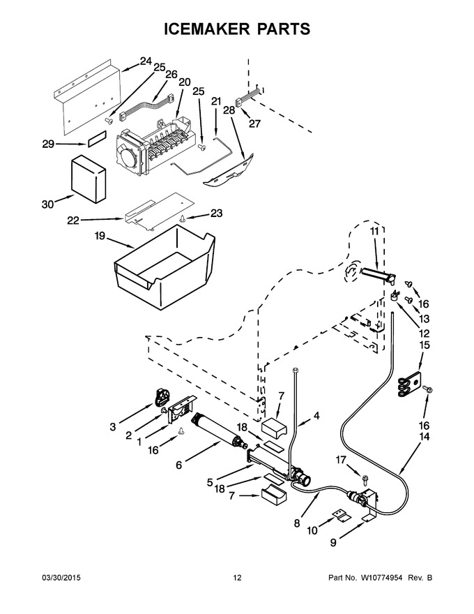 Diagram for KUDF204EPA00
