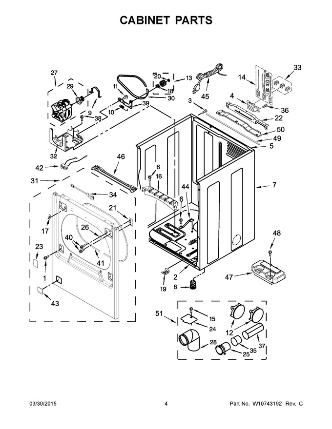 Diagram for WGD8000DW0