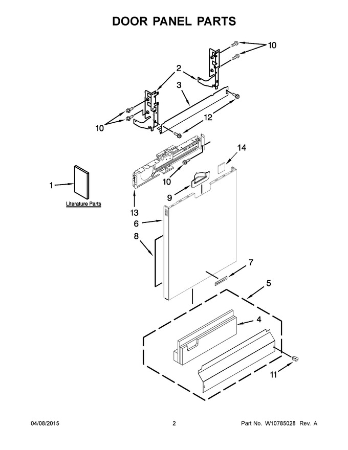 Diagram for KDFE204EWH0