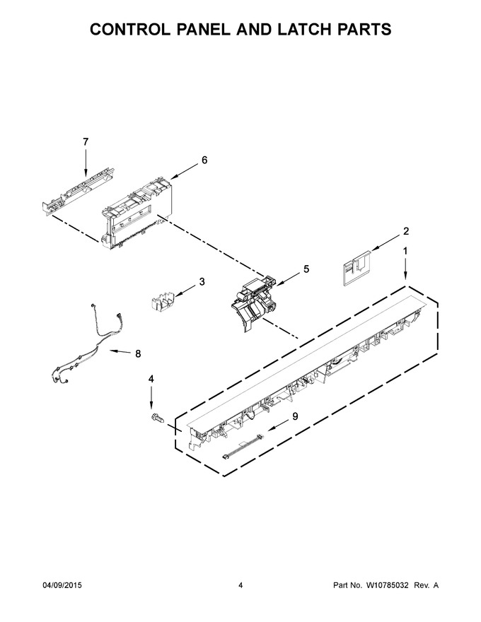 Diagram for KDTE254EBL0