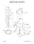 Diagram for 04 - Basket And Tub Parts