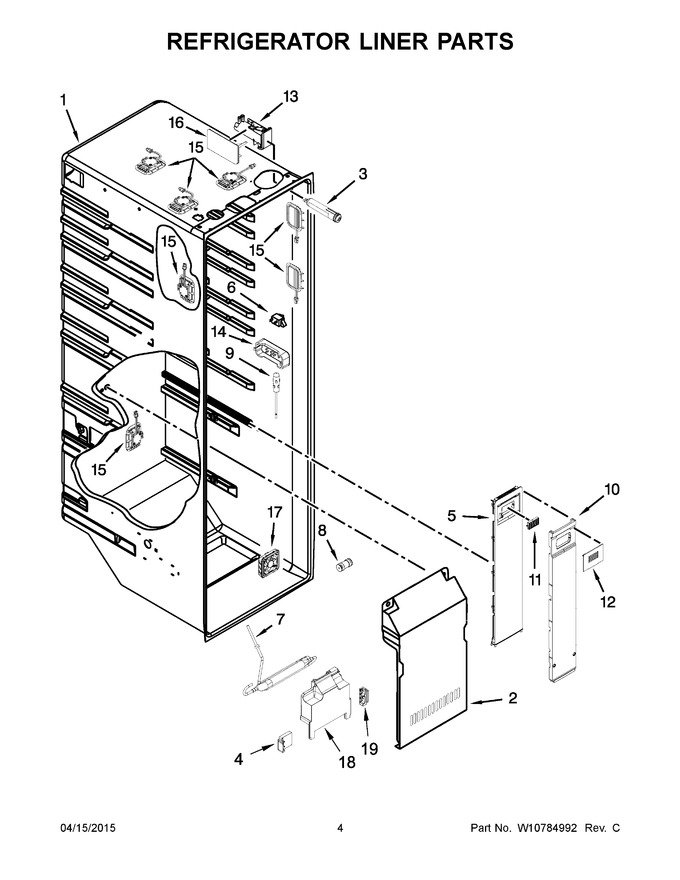 Diagram for KSC24C8EYY04