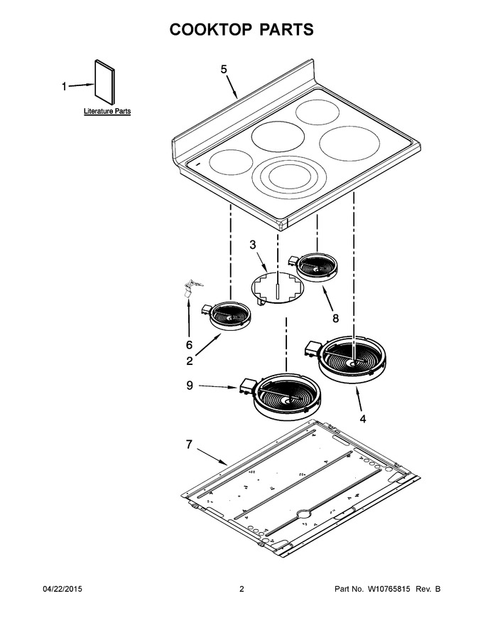 Diagram for KERS505XBL05