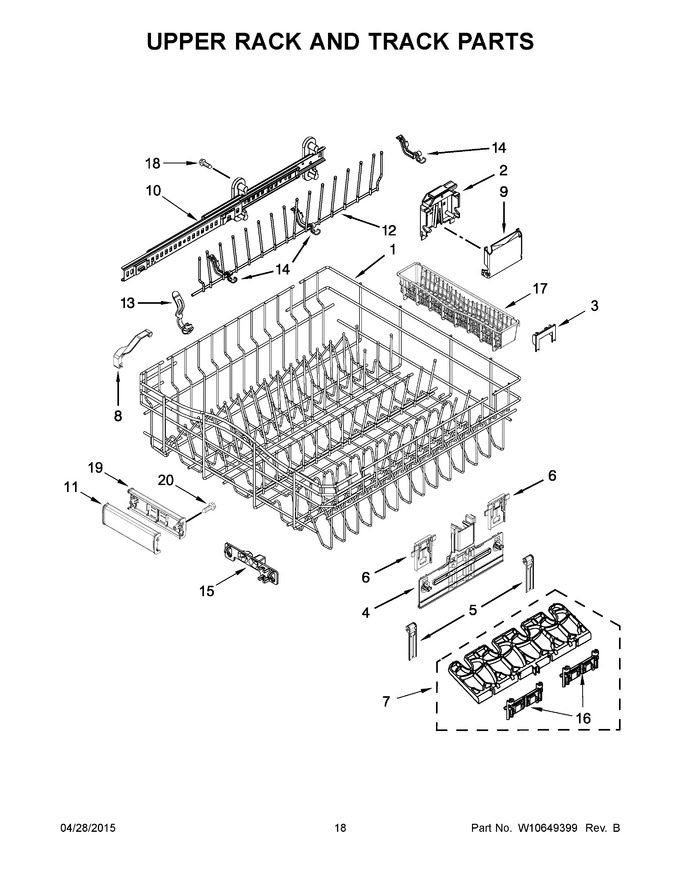 Diagram for KDTE304DBL0
