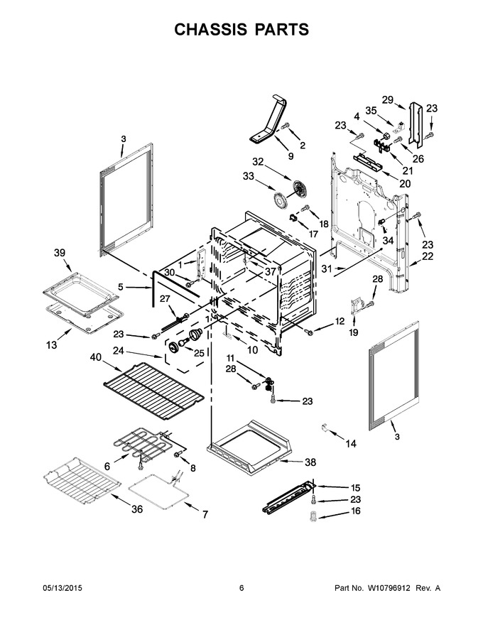 Diagram for WFE540H0EB0