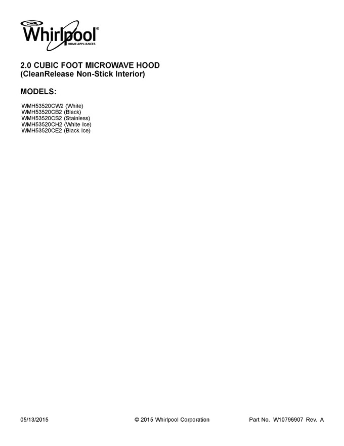 Diagram for WMH53520CB2