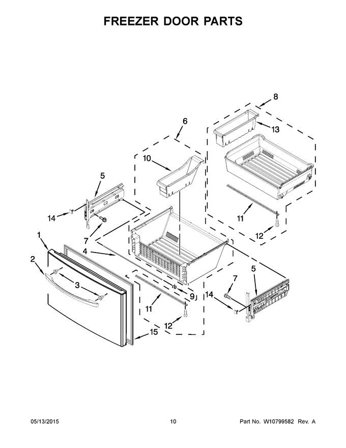 Diagram for WRF757SDEE00