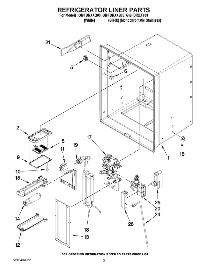Diagram for GI6FDRXXQ03