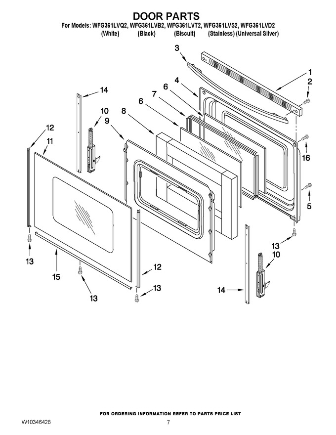 Diagram for WFG361LVS2