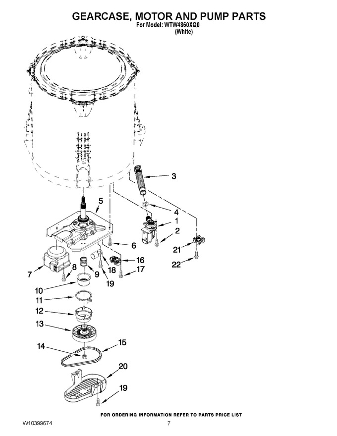 Diagram for WTW4850XQ0