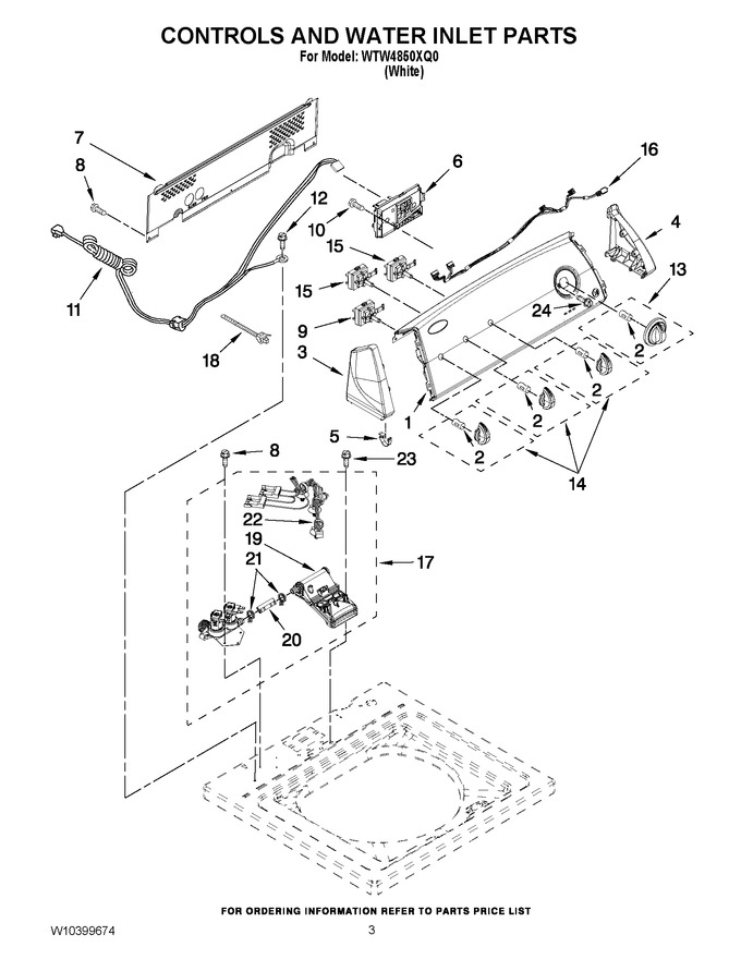 Diagram for WTW4850XQ0