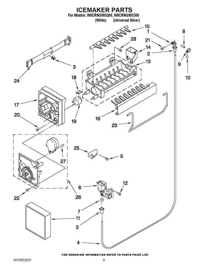 Diagram for W8CRNGMXD00