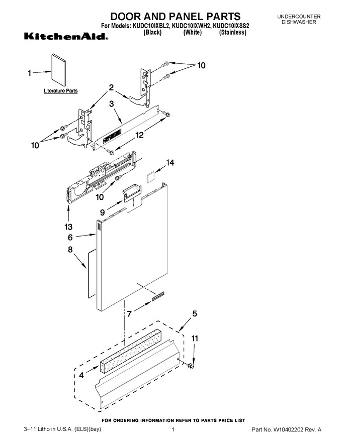 Diagram for KUDC10IXSS2