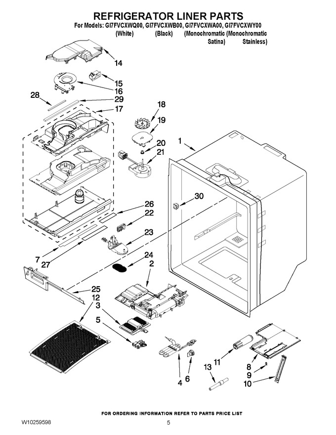 Diagram for GI7FVCXWY00