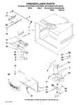 Diagram for 02 - Freezer Liner Parts
