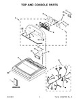 Diagram for 02 - Top And Console Parts