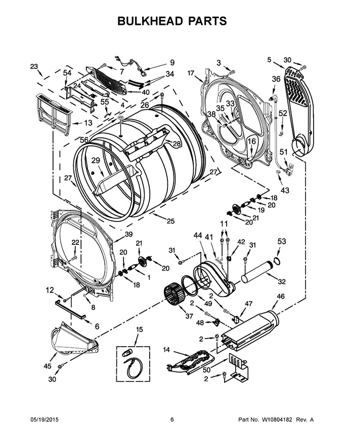 Diagram for YWED8500DW1