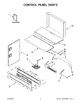 Diagram for 02 - Control Panel Parts
