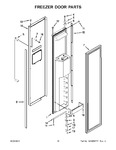 Diagram for 10 - Freezer Door Parts