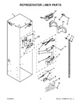 Diagram for 04 - Refrigerator Liner Parts