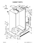 Diagram for 02 - Cabinet Parts