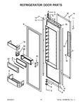 Diagram for 10 - Refrigerator Door Parts