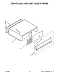 Diagram for 10 - Top Grille And Unit Cover Parts