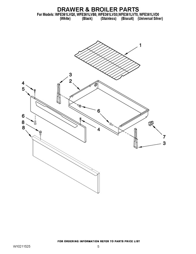 Diagram for WFE361LVT0