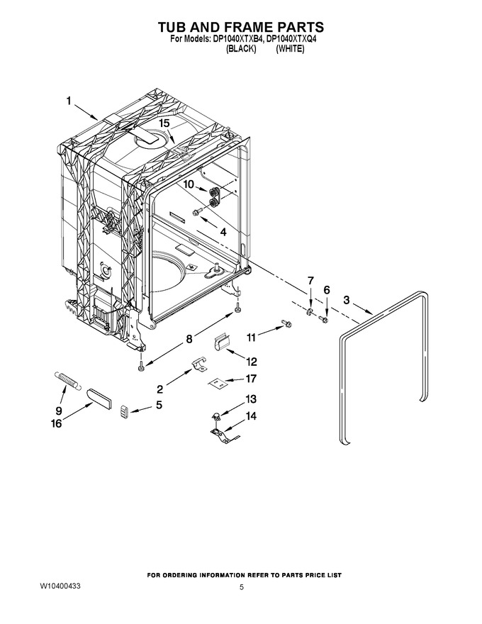 Diagram for DP1040XTXQ4