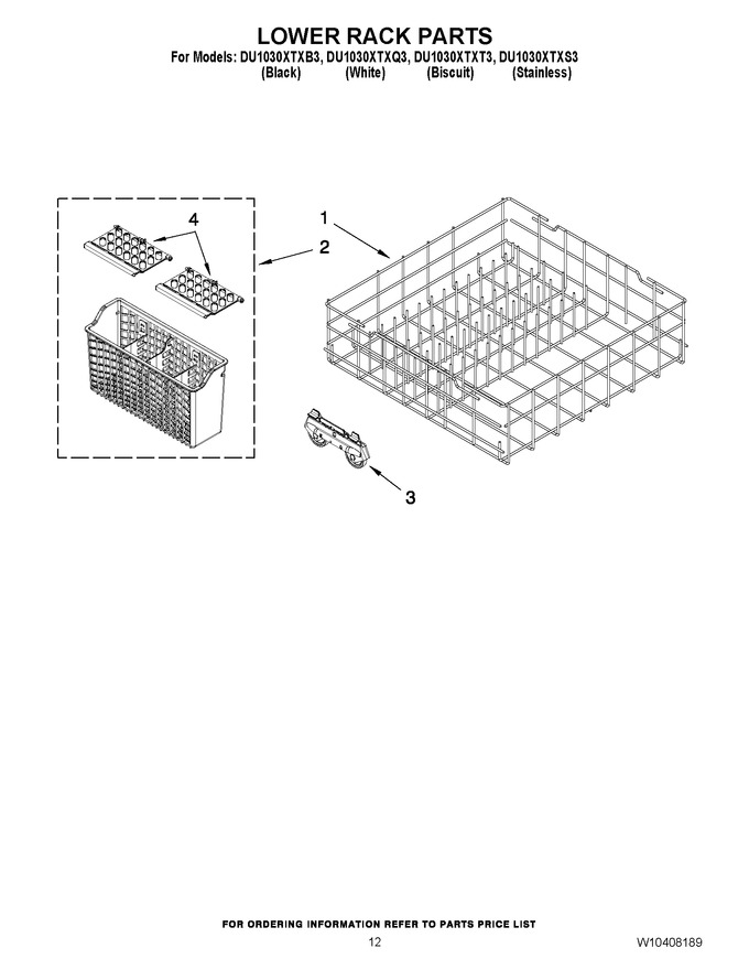 Diagram for DU1030XTXQ3
