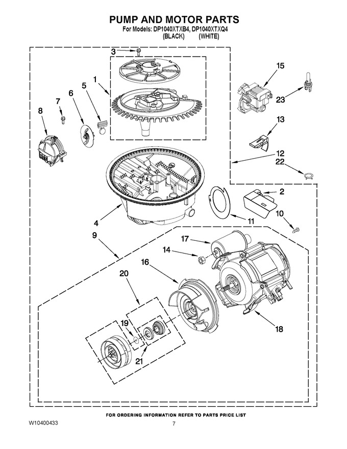 Diagram for DP1040XTXQ4