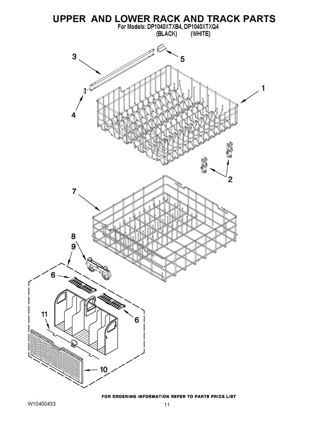 Diagram for DP1040XTXB4